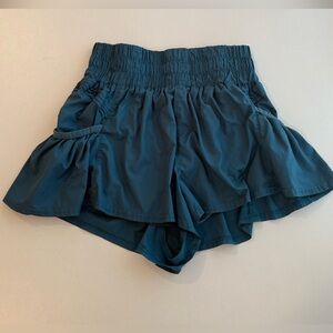 FP Movement Get Your Flirt On Shorts in Blue Grass